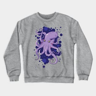 Cthulhu Octopus Kraken Mythology Jellyfish Crewneck Sweatshirt